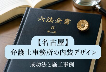 弁護士事務所の内装の失敗を防ぐポイント8つ。弁護士のインタビューも掲載【名古屋】