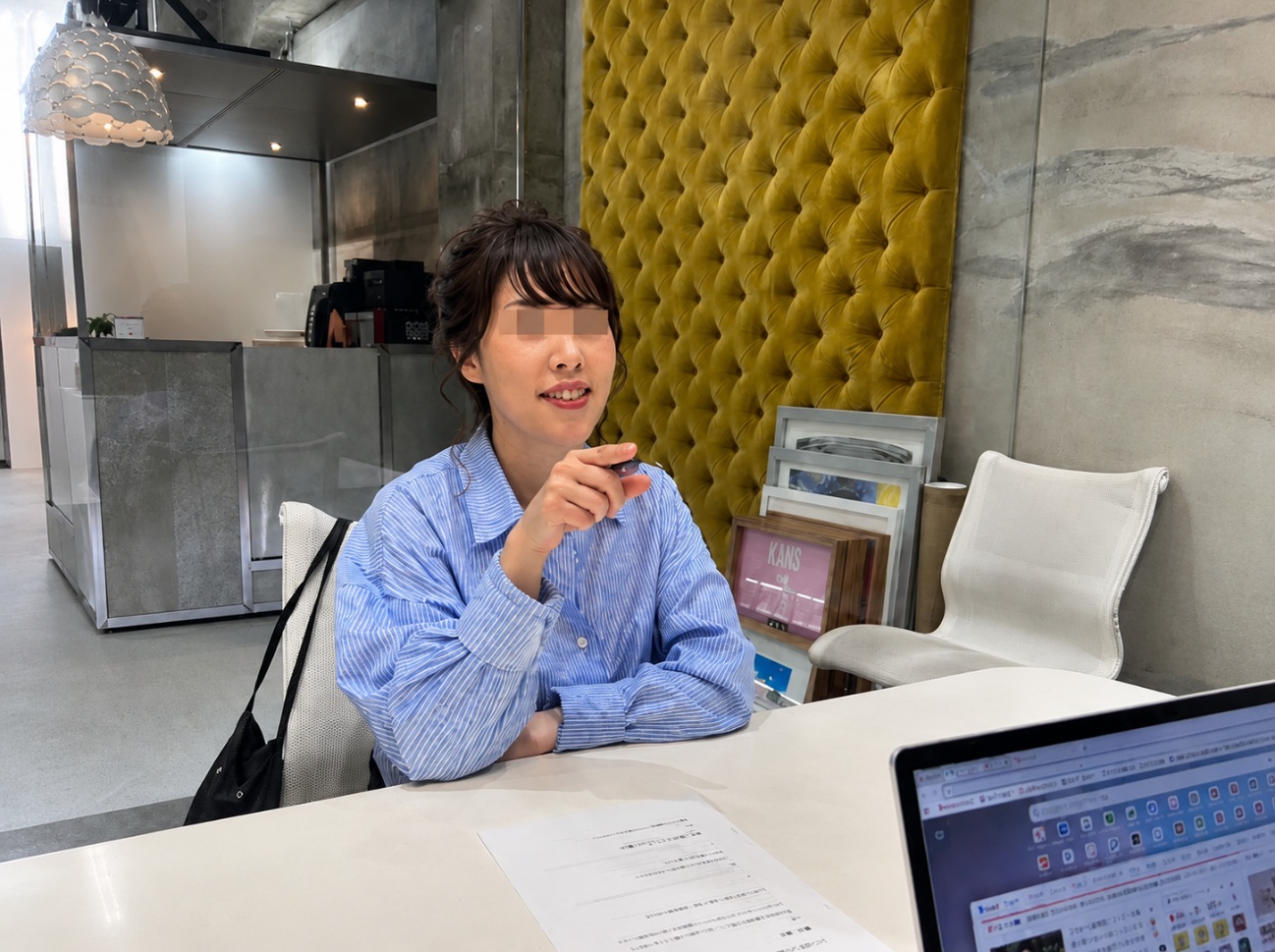 インタビューをおこなった秋元 さゆりさん（仮名）